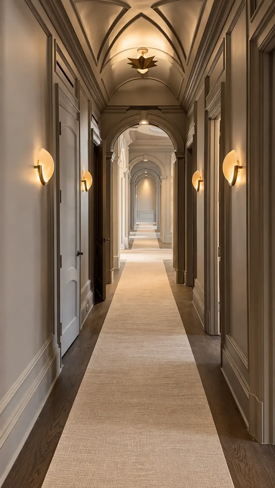 Vaulted Hallway Painting — Alpine, NJ